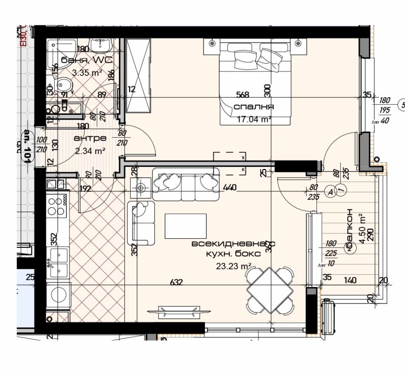 Продава 2-СТАЕН, гр. Варна, Младост 1, снимка 1 - Aпартаменти - 49569205