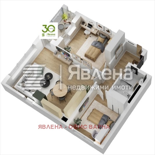 Продава 3-СТАЕН, гр. Варна, Кайсиева градина, снимка 9 - Апартаменти - 55850919