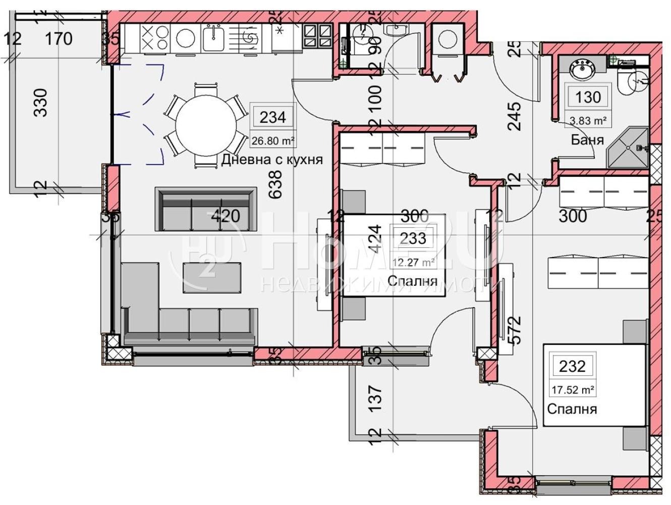 Продава 3-СТАЕН, гр. Варна, Кайсиева градина, снимка 4 - Апартаменти - 54674826
