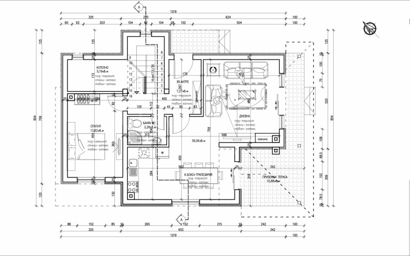 Продава КЪЩА, с. Гурмазово, област София област, снимка 5 - Къщи - 48292176