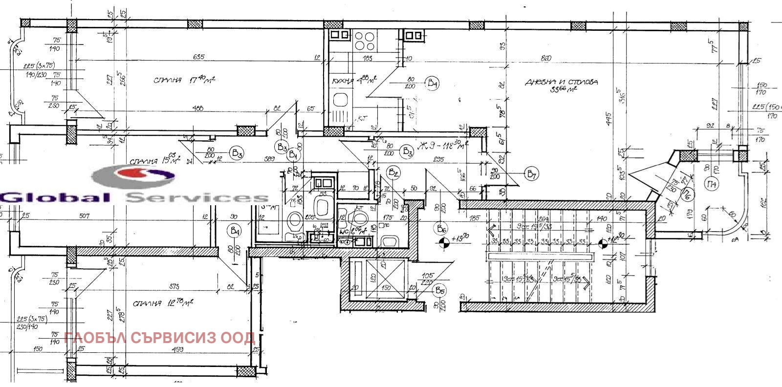 Продава 4-СТАЕН, гр. София, Стрелбище, снимка 3 - Апартаменти - 53789657
