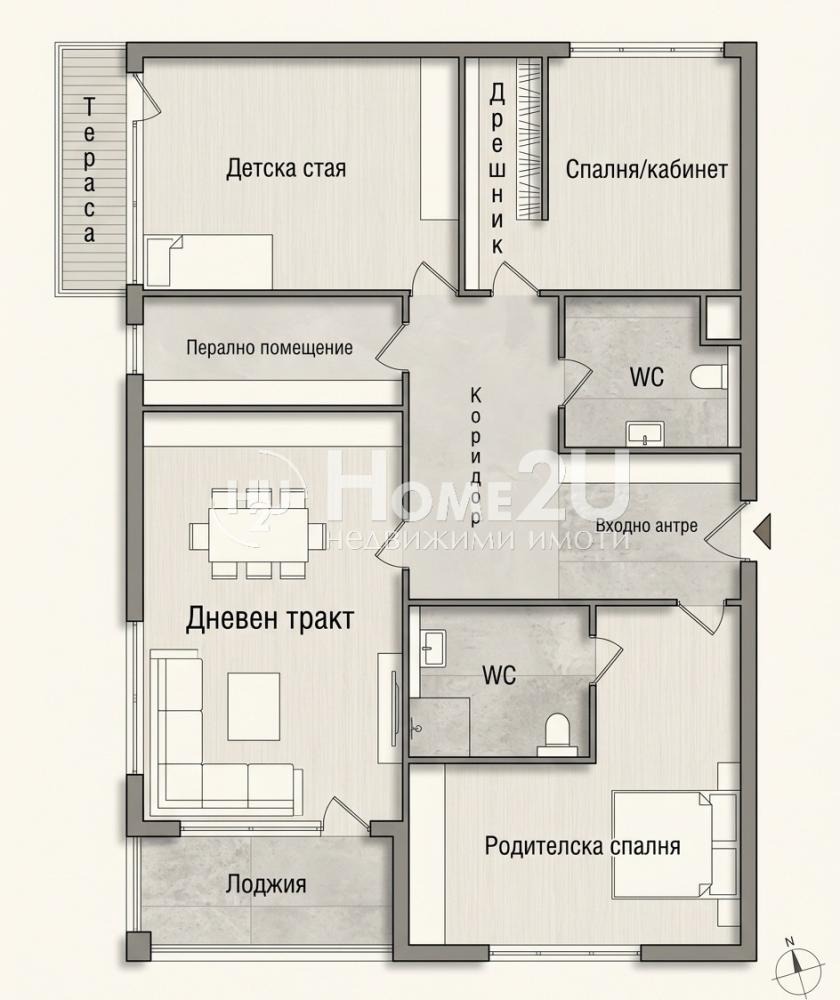 Продава 4-СТАЕН, гр. Варна, Бриз, снимка 14 - Апартаменти - 55426070