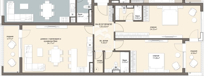 Продава 3-СТАЕН, гр. София, Люлин 5, снимка 2 - Апартаменти - 53364584