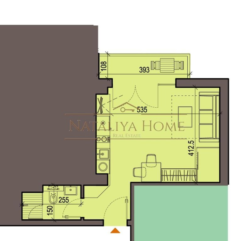 Продава 1-СТАЕН, гр. Бургас, Сарафово, снимка 2 - Апартаменти - 52333009