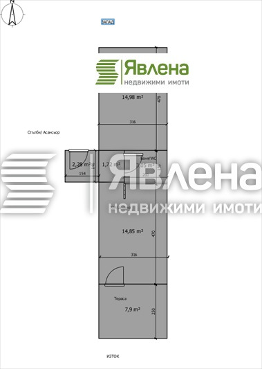 Продава 2-СТАЕН, гр. София, Зона Б-5, снимка 13 - Aпартаменти - 49535353