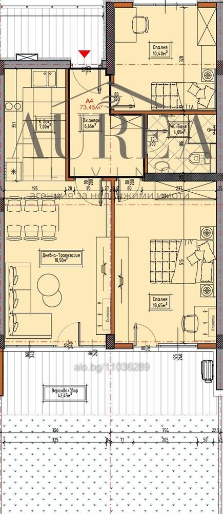Продава 3-СТАЕН, с. Кошарица, област Бургас, снимка 2 - Апартаменти - 54079197