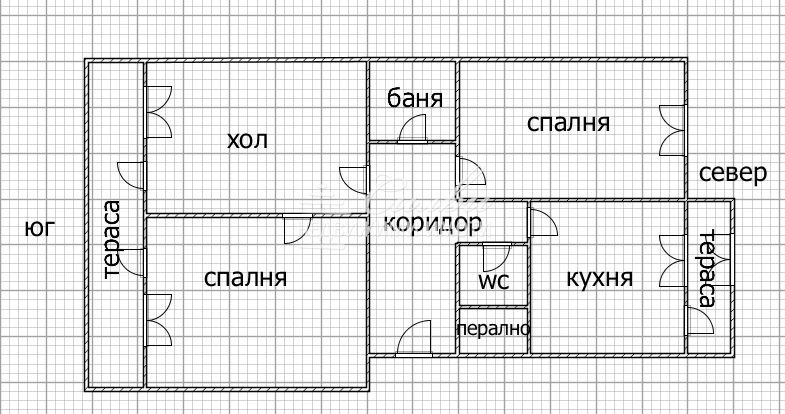 Продава 3-СТАЕН, гр. Шумен, Тракия, снимка 11 - Апартаменти - 55797468