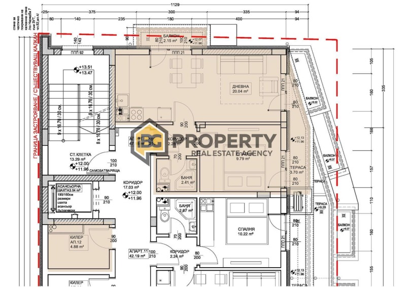 Продава 2-СТАЕН в град Варна, Изгрев - 66 кв.м / 101 600 € » 198 712.33 лв., АЙБИДЖИ ПРОПЕРТИ