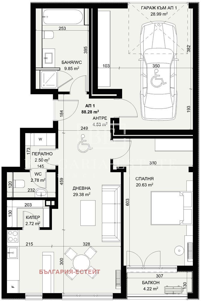 Продава 2-СТАЕН, гр. Варна, Свети Никола, снимка 2 - Апартаменти - 53533393