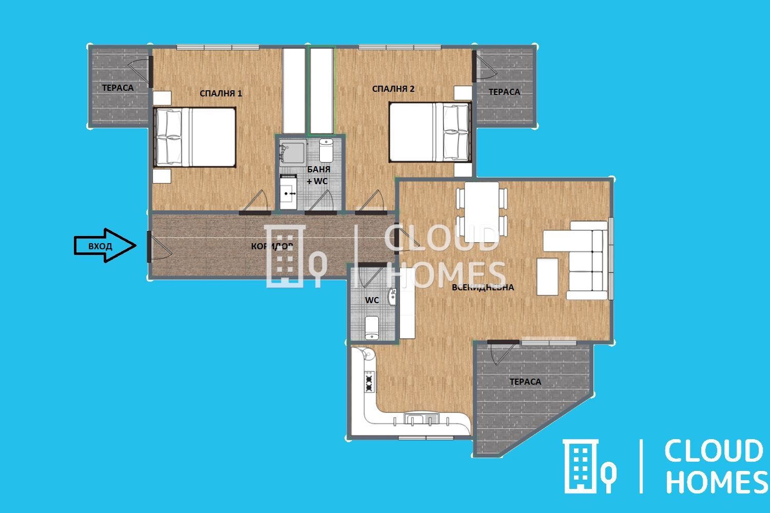 Продава 3-СТАЕН, гр. София, Овча купел 1, снимка 9 - Апартаменти - 53782602
