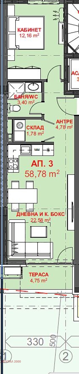 Satılık  1 yatak odası bölge Burgaz , Sozopol , 68 metrekare | 97754046 - görüntü [10]