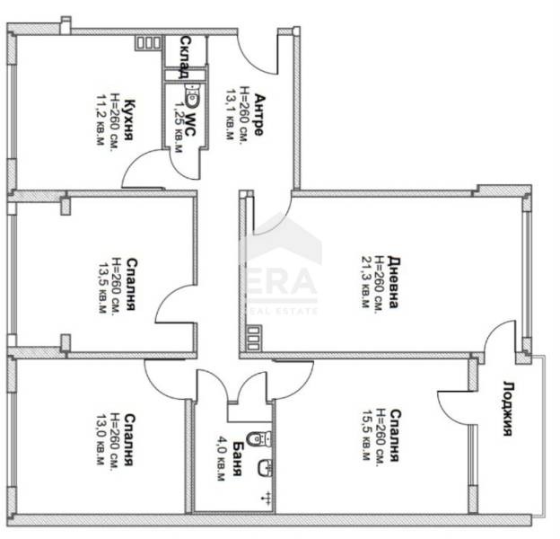 Продава 4-СТАЕН, гр. София, Левски Г, снимка 3 - Aпартаменти - 47633214