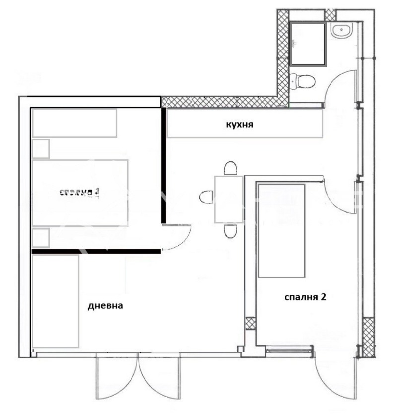 In vendita  2 camere da letto Varna , Okragna bolnitsa-Generali , 50 mq | 65984727 - Immagine [9]