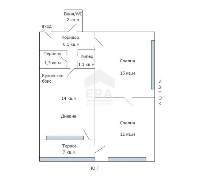 Продава 3-СТАЕН, гр. Варна, Чаталджа, снимка 14 - Апартаменти - 54823708