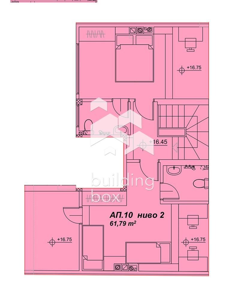Продава МЕЗОНЕТ, гр. София, Център, снимка 14 - Апартаменти - 55222396