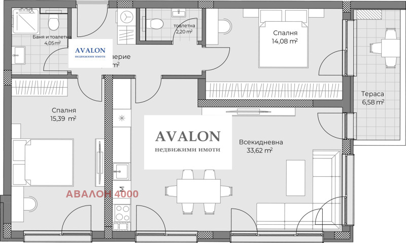 Продава 3-СТАЕН, гр. Пловдив, Остромила, снимка 3 - Апартаменти - 52738368