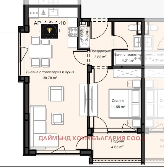 Продава 2-СТАЕН, гр. Пловдив, Остромила, снимка 2 - Апартаменти - 52455596