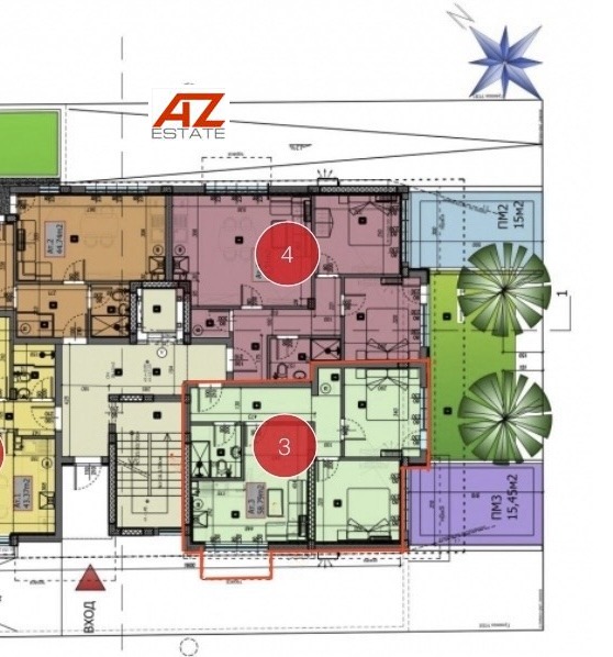 In vendita  2 camere da letto Varna , Vinitsa , 66 mq | 97355108 - Immagine [3]