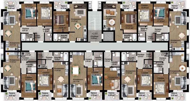 Продава 3-СТАЕН, гр. Пловдив, Южен, снимка 4 - Апартаменти - 52822772