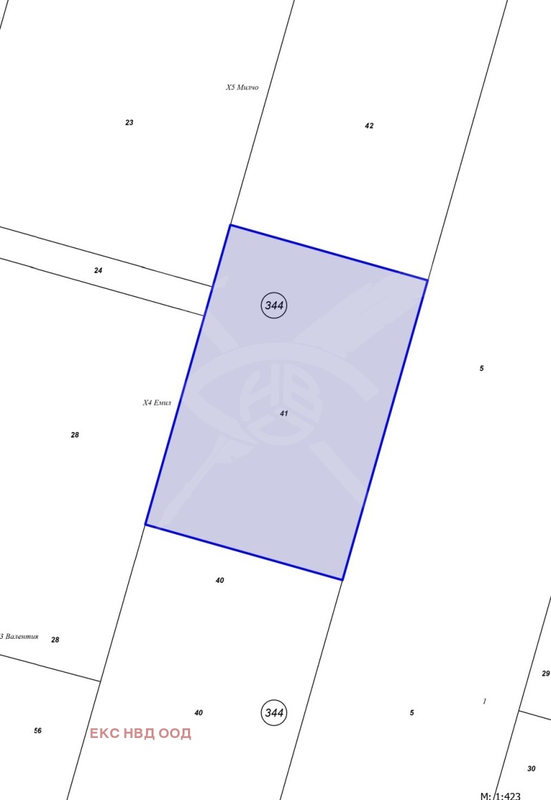Til salg  Grund Plovdiv , Komatevo , 1111 kvm | 99848422
