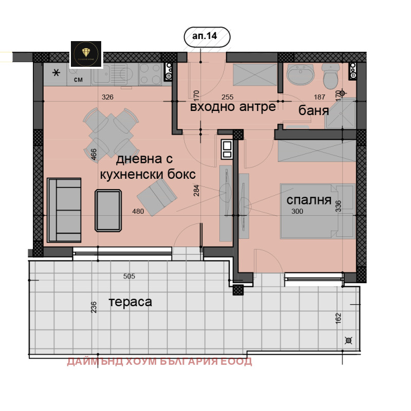 Til salg  1 soveværelse Plovdiv , Ostromila , 88 kvm | 44875957 - billede [7]