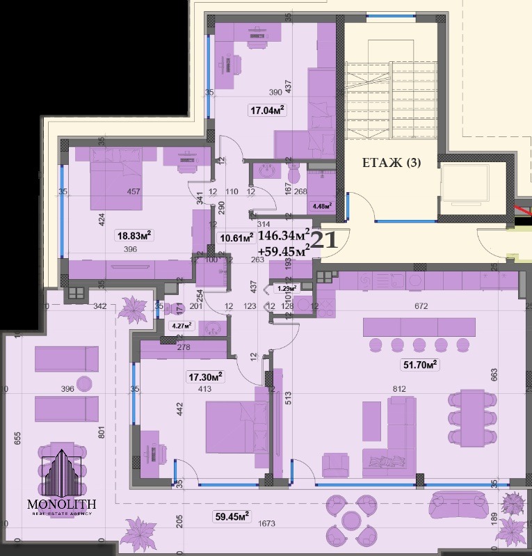 Продава  4-стаен град Варна , к.к. Св.Св. Константин и Елена , 230 кв.м | 12449586 - изображение [2]
