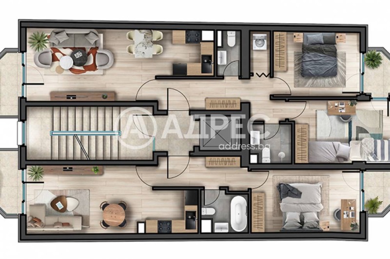 Продава МНОГОСТАЕН, гр. София, Център, снимка 4 - Апартаменти - 52846069