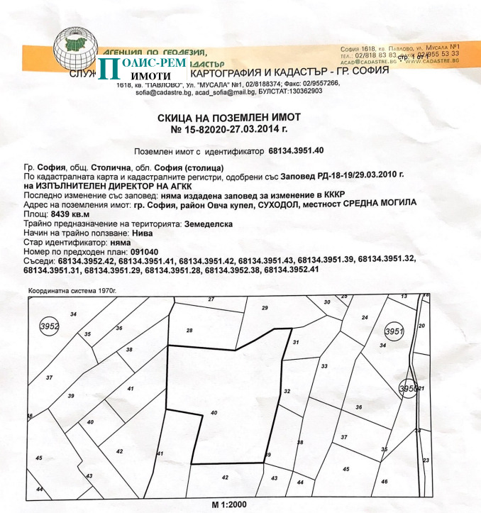 Продава ПАРЦЕЛ, гр. София, Суходол, снимка 1 - Парцели - 49177584