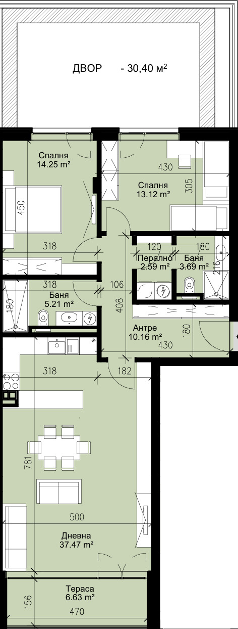 Продава  3-стаен град Варна , Бриз , 138 кв.м | 53750829 - изображение [2]