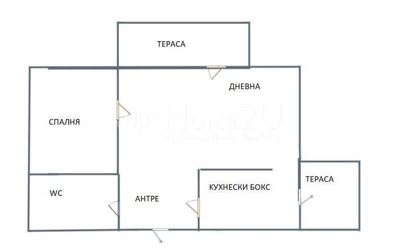 Till salu  1 sovrum Sofia , Zona B-18 , 75 kvm | 85182186 - bild [9]