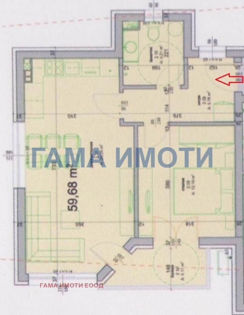 Продава  2-стаен област Бургас , гр. Поморие , 67 кв.м | 37350561 - изображение [3]