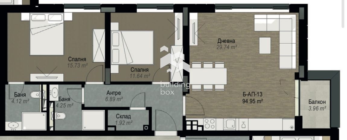 Продава 3-СТАЕН, гр. София, Витоша, снимка 11 - Апартаменти - 54640108