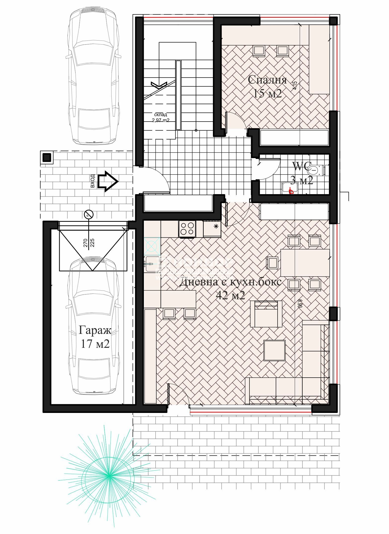 Продава КЪЩА, гр. Пловдив, Остромила, снимка 4 - Къщи - 54994665