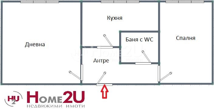 Продава 2-СТАЕН, гр. София, Сухата река, снимка 6 - Aпартаменти - 47556521