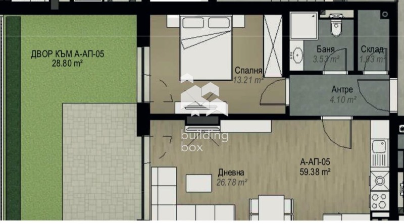 Продается  1 спальня София , Витоша , 99 кв.м | 27522776 - изображение [9]
