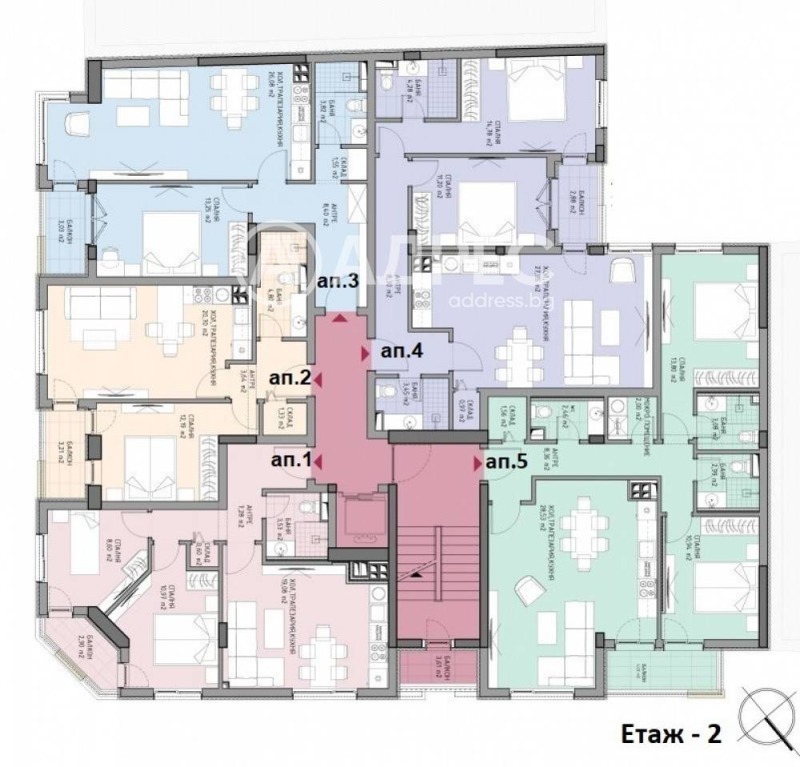 Eladó  2 hálószobás Sofia , Moderno predgradie , 118 négyzetméter | 92139914 - kép [6]