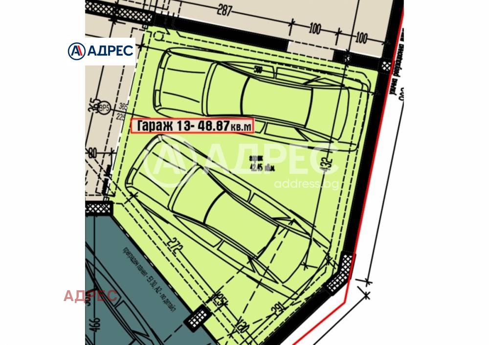 Продава ГАРАЖ, ПАРКОМЯСТО, гр. Варна, Аспарухово