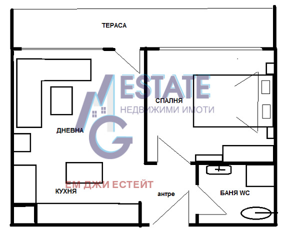 Продава 2-СТАЕН, гр. София, Симеоново, снимка 6 - Aпартаменти - 49431306