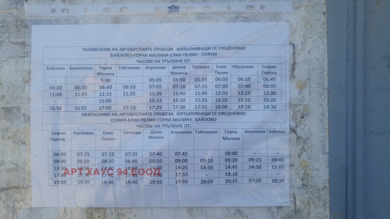 Продава  Парцел област София , с. Горна Малина , 630 кв.м | 54220610 - изображение [7]