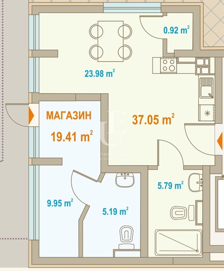Продава МАГАЗИН, гр. София, Център, снимка 2 - Магазини - 54732295