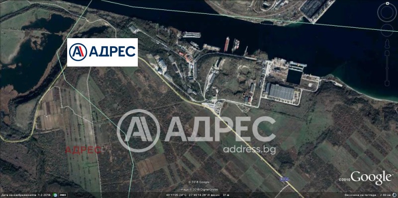 Продава ПАРЦЕЛ в град Варна, с. Константиново - 3679 кв.м / 110 000 € » 215 141.30 лв., АДРЕС
