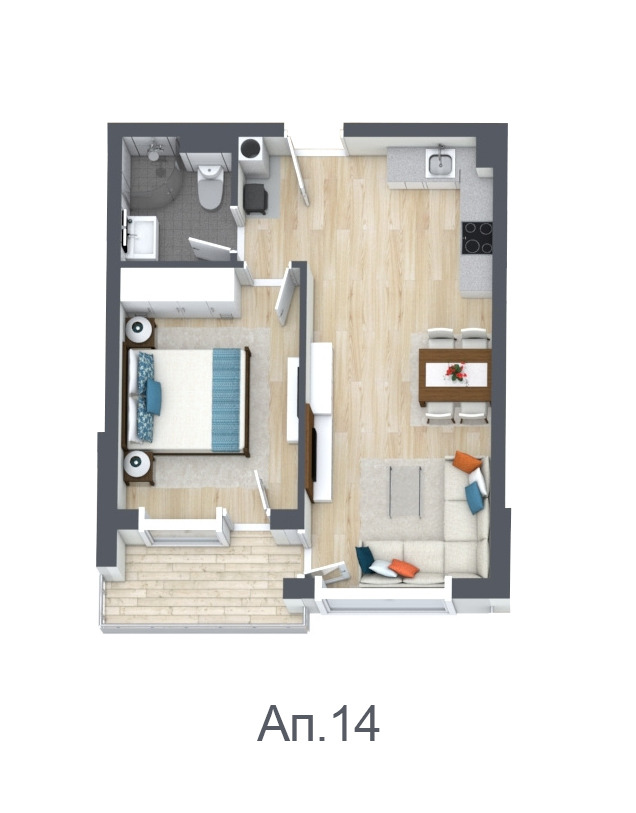 Zu verkaufen  1 Schlafzimmer Sofia , Malinowa dolina , 62 qm | 17039393 - Bild [2]