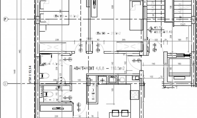 Продава  3-стаен град София , Зона Б-18 , 110 кв.м | 88053529 - изображение [2]