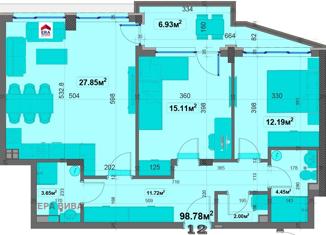 Продава 3-СТАЕН, гр. София, Овча купел, снимка 5 - Апартаменти - 54780594