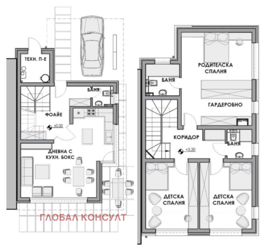 Продава КЪЩА, гр. Елин Пелин, област София област, снимка 3 - Къщи - 50209286