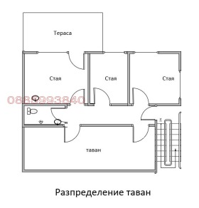 Етаж от къща град София, Красна поляна 3 4