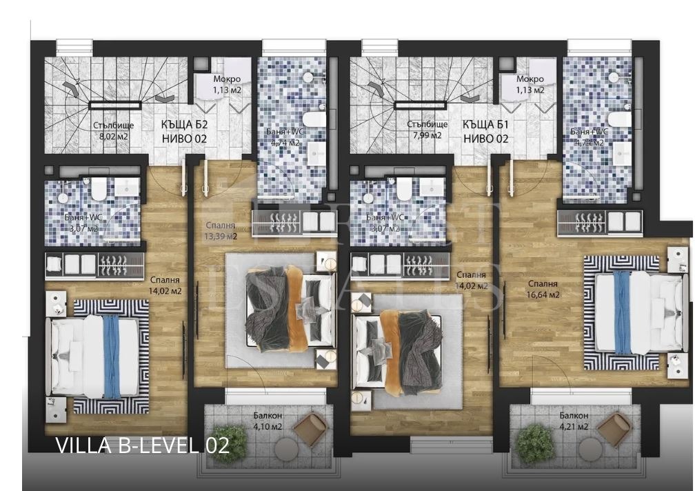 Продава КЪЩА, гр. София, Бояна, снимка 17 - Къщи - 55096492
