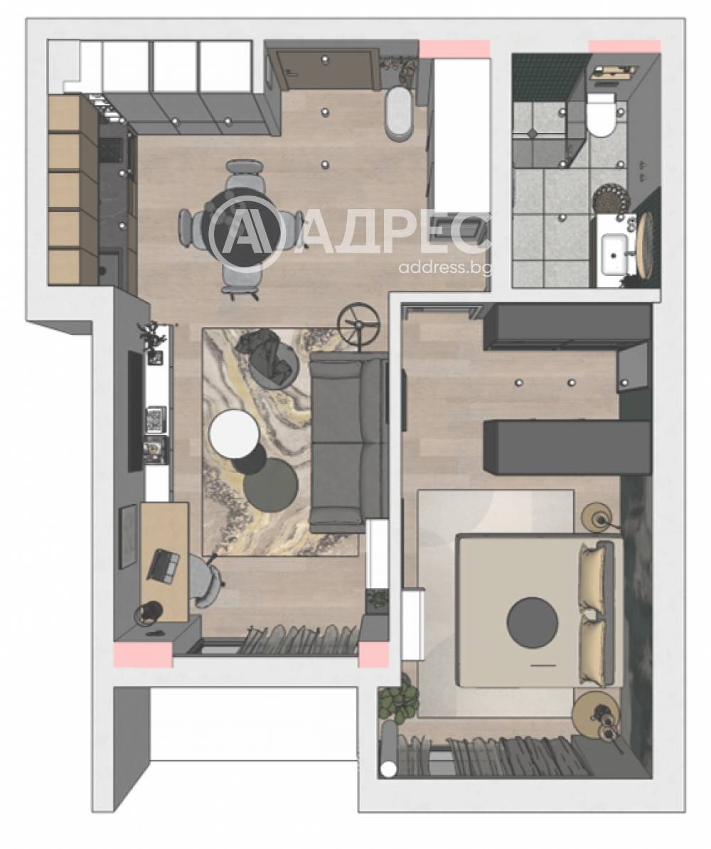 Продава 2-СТАЕН, гр. София, Витоша, снимка 2 - Апартаменти - 52116512