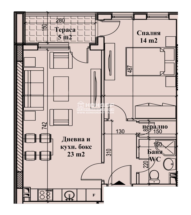 Na sprzedaż  1 sypialnia Plowdiw , Karszijaka , 71 mkw | 56133784 - obraz [3]