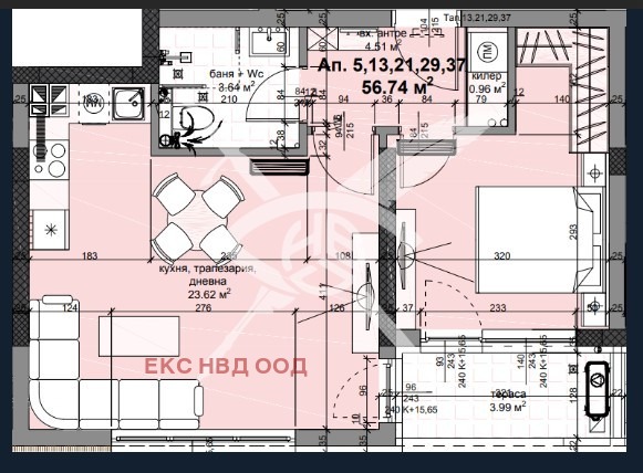 Продава  2-стаен град Пловдив , Кючук Париж , 66 кв.м | 46976853